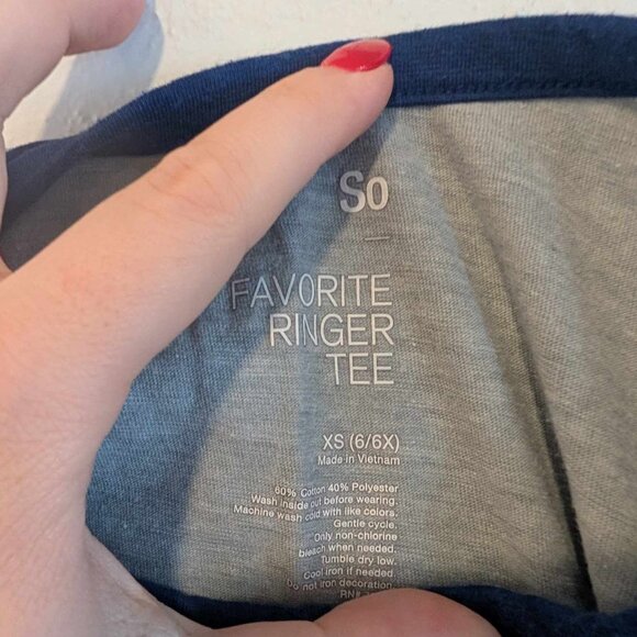 *10/$10* Girl's SO Gray "We Are Better Together" Graphic Tee - Size 6/6X - Picture 3 of 3